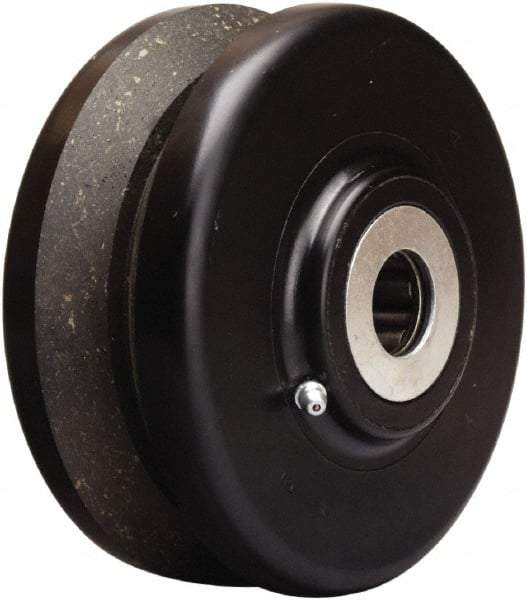 Hamilton - 6 Inch Diameter x 2-1/2 Inch Wide, Phenolic Caster Wheel - 1,120 Lb. Capacity, 3-1/4 Inch Hub Length, 1-15/16 Inch Axle Diameter, Plain Bore Bearing - Apex Tool & Supply