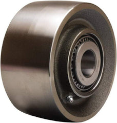 Hamilton - 6 Inch Diameter x 3 Inch Wide, Forged Steel Caster Wheel - 12,000 Lb. Capacity, 3-1/4 Inch Hub Length, 3/4 Inch Axle Diameter, Tapered Roller Bearing - Apex Tool & Supply