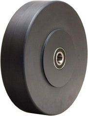 Hamilton - 8 Inch Diameter x 2 Inch Wide, Nylon Caster Wheel - 2,500 Lb. Capacity, 2-1/4 Inch Hub Length, 1/2 Inch Axle Diameter, Stainless Steel Precision Ball Bearing - Apex Tool & Supply