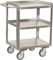 Jamco - 36" Wide x 35" High x 18" Deep, Mobile Work Stand - 1,200 Lb Capacity, 11" Shelf Clearance - Apex Tool & Supply