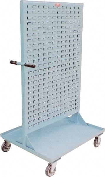 Jamco - Louvered Panel Cart - 36 Inch Overall Width x 30 Inch Overall Depth x 68 Inch Overall Height - Apex Tool & Supply