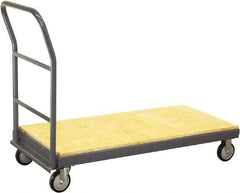 Jamco - 1,200 Lb Capacity Platform Truck - 48" OAW, 10" Platform Height - Apex Tool & Supply