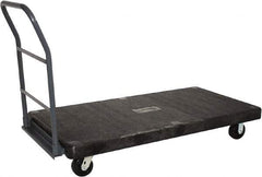 Jamco - 2,500 Lb Capacity Platform Truck - Structural Foam Deck, 60" OAW, 10" Platform Height, Phenolic Casters - Apex Tool & Supply