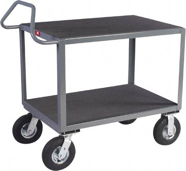 Jamco - 1,200 Lb Capacity, 48" Wide x 30" Long x 34" High Instrument Cart - 2 Shelf, Steel - Apex Tool & Supply