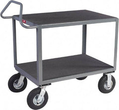 Jamco - 1,200 Lb Capacity, 48" Wide x 30" Long x 34" High Instrument Cart - 2 Shelf, Steel - Apex Tool & Supply