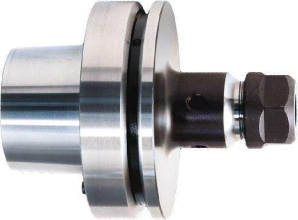 HAIMER - 1.5mm to 20mm Capacity, 3" Projection, HSK80F Hollow Taper, ER32 Collet Chuck - 0.0001" TIR, Through-Spindle & DIN Flange Coolant - Exact Industrial Supply