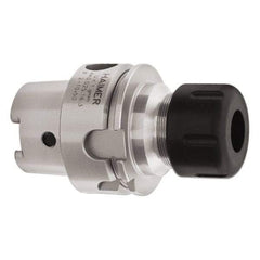HAIMER - 1/8" to 3/4" Capacity, 70mm Projection, HSK40A Hollow Taper, ER32 Collet Chuck - 0.0001" TIR - Exact Industrial Supply