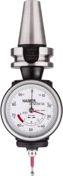 HAIMER - Positioning Indicators Type: Dial Positioning Indicator Point Diameter (mm): 4.00 - Apex Tool & Supply