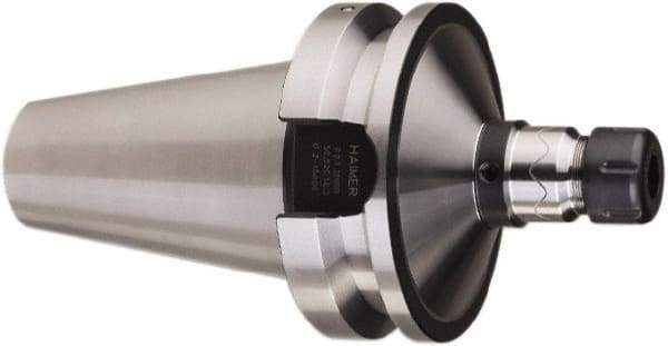 HAIMER - 1/8" to 3/4" Capacity, 3.94" Projection, BT50 Taper Shank, ER32 Collet Chuck - 0.0001" TIR, Through-Spindle - Exact Industrial Supply