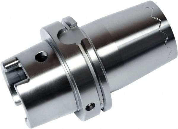 HAIMER - 8mm Hole Diam, HSK100A Taper Shank Shrink Fit Tool Holder & Adapter - 200mm Projection, 21mm Nose Diam, 36mm Clamping Depth, 25,000 RPM, Through Coolant - Exact Industrial Supply