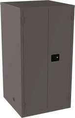 Jamco - 4 Shelf Security Storage Cabinet - Steel, 34" Wide x 34" Deep x 65" High, Gray - Apex Tool & Supply