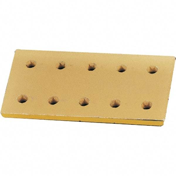 Dynabrade - 7" Long x 3.6667" Wide Power Sander Punch Plate - For Use with Dynabug Orbital Sanders - Apex Tool & Supply