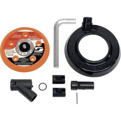 Dynabrade - Power Sander Vacuum Shroud Conversion Kit - 5" Diam, For Use with Dynorbital Supreme Random & Dynorbital-Spirit Random Orbital Sanders - Apex Tool & Supply