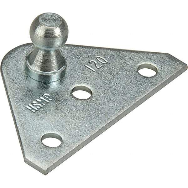 Dynabrade - 10mm Diameter Ball Bracket - Includes 2 Brackets, Use with Downdraft Sanding Tables - Apex Tool & Supply