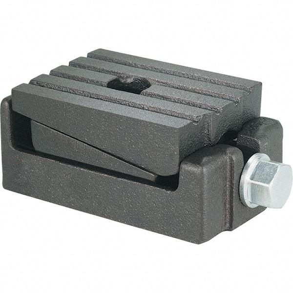 Dynabrade - 30,000 Lb Capacity, 3-1/2 Wide x 6-3/4" Long, 3/4" Pad, Wedge Jack - 2-3/4" Min Height, 1/4" Rise, 1-1/8" Anchor, 2-3/4" High (Without Pad) - Apex Tool & Supply