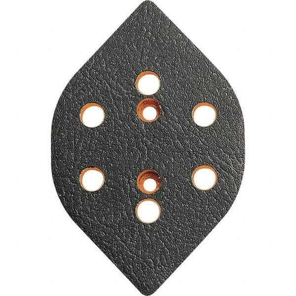 Dynabrade - Tear Drop Adhesive/PSA Backing Pad - Dynafine Compatible, Screw Attachment, Vacuum Pad, 3/8" Thick, Medium Density - Apex Tool & Supply