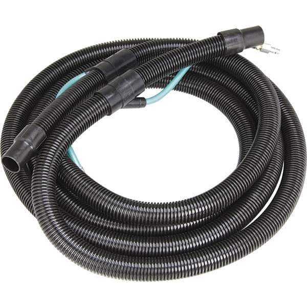 Dynabrade - 8mm ID x 12.7mm OD 25' Long Hose - Female/Male Ends, 90 Working psi, 1/4" Fitting, Green - Apex Tool & Supply