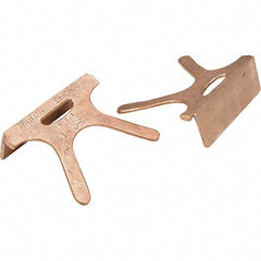 Dynabrade - 4" Jaw Width, Bronze, Vise Jaw Cap - Apex Tool & Supply
