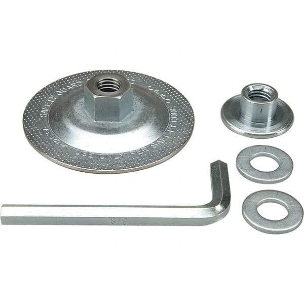Dynabrade - 5" Diam Angle & Disc Grinder Wheel Mount Adapter Kit - For Use with Disc Grinders - Apex Tool & Supply