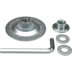 Dynabrade - 5" Diam Angle & Disc Grinder Wheel Mount Adapter Kit - For Use with Disc Grinders - Apex Tool & Supply