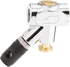Dynabrade - 30 Max psi Safety Tip Inline Blow Gun - 1/4 NPT, 4" Tube Length - Apex Tool & Supply
