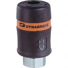 Dynabrade - 1/2 Female NPT Pneumatic Hose Coupler - Apex Tool & Supply