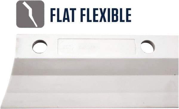 SEYMOUR-MIDWEST - 27" Rubber Blade Floor Squeegee - Threaded End, Single Edge, Gray, Use with 78256 - Apex Tool & Supply