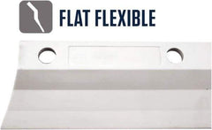 SEYMOUR-MIDWEST - 27" Rubber Blade Floor Squeegee - Threaded End, Single Edge, Gray, Use with 78256 - Apex Tool & Supply