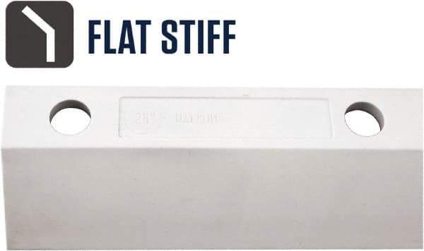 SEYMOUR-MIDWEST - 26" Rubber Blade Floor Squeegee - Threaded End, Single Edge, Gray, Use with 78256 - Apex Tool & Supply