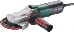 Metabo - 5" Wheel Diam, 10,000 RPM, Cordless Angle & Disc Grinder - 5/8-11 Spindle - Apex Tool & Supply
