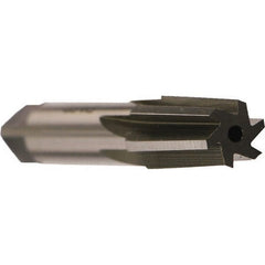 Emuge - 1-1/2" Pipe, 1.685" Small End Diam, 1.4173" Straight Shank, 45mm Flute, Taper Pipe Reamer - Apex Tool & Supply