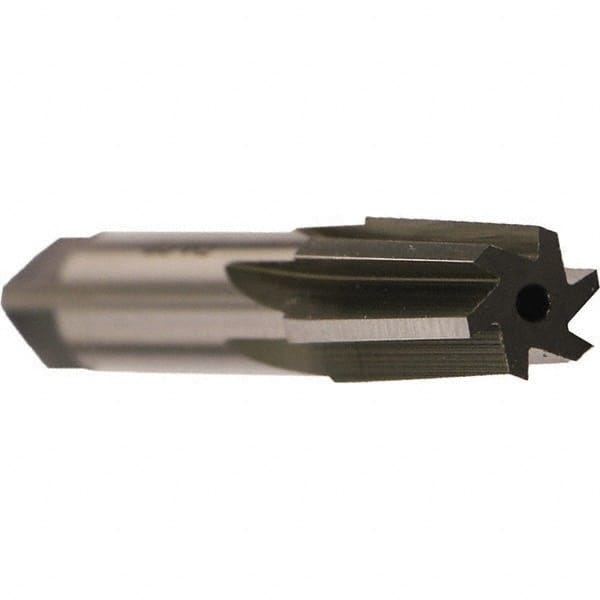 Emuge - 2" Pipe, 2.1575" Small End Diam, 1.7717" Straight Shank, 46mm Flute, Taper Pipe Reamer - Apex Tool & Supply
