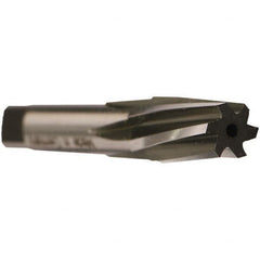 Emuge - 1-1/2" Pipe, 1.685" Small End Diam, 1.4173" Straight Shank, 45mm Flute, Taper Pipe Reamer - Apex Tool & Supply