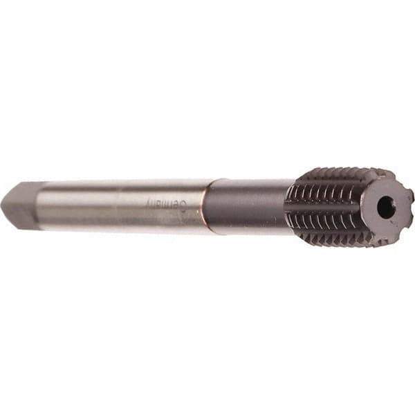 Emuge - 1/2-20 UNF 2BX Bottoming Thread Forming Tap - Cobalt, TiCN Finish, 3.937" OAL, 0.512" Thread Length, Right Hand Thread, Series InnoForm - Apex Tool & Supply