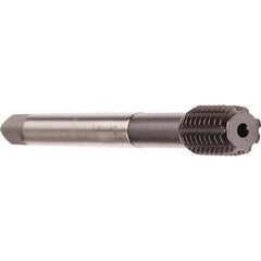 Emuge - 7/16-20 UNF 2BX Modified Bottoming Thread Forming Tap - Cobalt, TiCN Finish, 3.937" OAL, 0.512" Thread Length, Right Hand Thread, Series InnoForm - Apex Tool & Supply