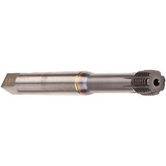 Emuge - 3/8-16 UNC 2BX Modified Bottoming Thread Forming Tap - Cobalt, TiCN Finish, 3.937" OAL, 0.63" Thread Length, Right Hand Thread, Series InnoForm - Apex Tool & Supply