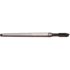 Emuge - M18x2.50 Metric Coarse 4 Flute Nitride Finish Cobalt Hand Extension Tap - Modified Bottoming Chamfer, 250mm OAL, 6HX Class of Fit, Series Rekord A - Apex Tool & Supply