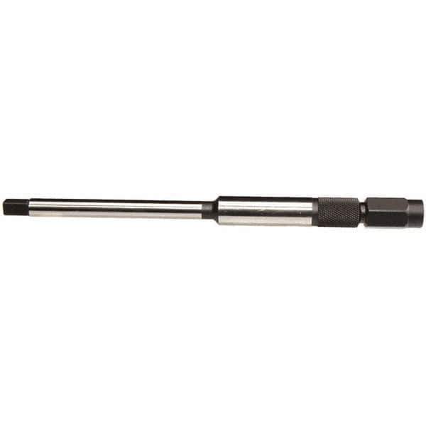 Emuge - 1-1/8 Inch Tap, 7.87 Inch Overall Length, 1.339 Inch Max Diameter, Tap Extension - 0.896 Inch Tap Shank Diameter, 0.896 Inch Extension Shank Diameter, 0.672 Inch Extension Square Size - Apex Tool & Supply