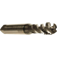 Emuge - 5/16-24 UNF 3 Flute 2B Modified Bottoming Spiral Flute Tap - Cobalt, GLT-1 Finish, 3.543" OAL, Right Hand Flute, Right Hand Thread, Series Enorm - Apex Tool & Supply
