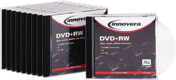 innovera - DVD+RW Discs - Use with CD, DVD Drives - Apex Tool & Supply