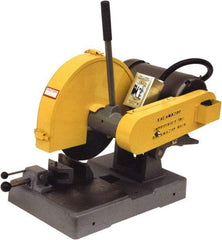 Kalamazoo - 14" Blade Diam, 1" Arbor Hole, Straight Chop & Cutoff Saw - 4,400 RPM, 5 hp, 220 Volts, 1 Phase - Apex Tool & Supply