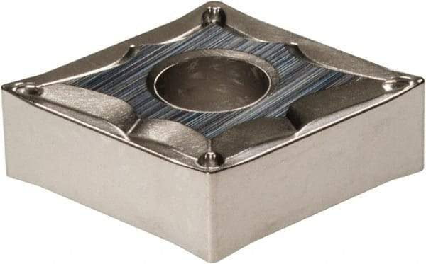 Sumitomo - CNMG431 ESE Grade T1500A Cermet Turning Insert - 80° Diamond, 1/2" Inscr Circle, 3/16" Thick, 1/64" Corner Radius - Apex Tool & Supply