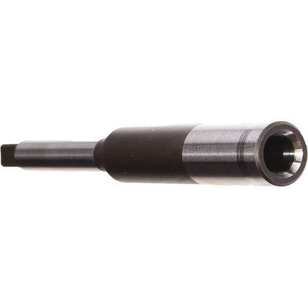 Emuge - 7mm Shank Diam, 6mm Hole Diam, Straight Shank Shrink Fit Tool Holder & Adapter - 12.1mm Nose Diam, 31mm Clamping Depth, Through Coolant - Exact Industrial Supply