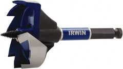 Irwin - 3-5/8", 7/16" Hex Shank, Self Feed Drill Bit - Apex Tool & Supply