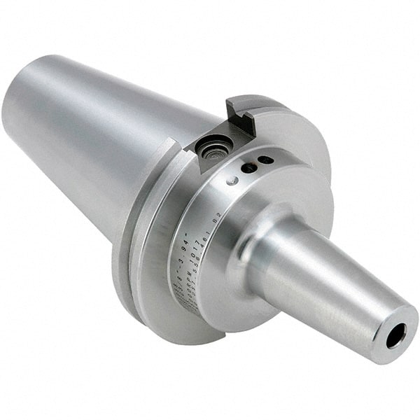 Techniks - 6mm Hole Diam, CAT50 Taper Shank Shrink Fit Tool Holder & Adapter - Apex Tool & Supply