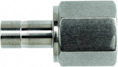 Brennan - 1/2" OD, Stainless Steel Female Adapter - NPT Ends - Apex Tool & Supply