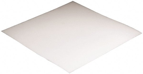 Made in USA - 4' x 48" x 3/4" White Polyethylene (LDPE) Sheet - Apex Tool & Supply