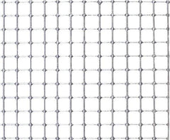 Value Collection - 21 Gage, 0.032 Inch Wire Diameter, 4 x 4 Mesh per Linear Inch, Stainless Steel, Welded Fabric Wire Cloth - 0.218 Inch Opening Width, 48 Inch Wide, Cut to Length - Apex Tool & Supply