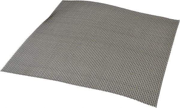 Value Collection - 20 Gage, 0.035 Inch Wire Diameter, 8 x 8 Mesh per Linear Inch, Steel, Wire Cloth - 0.09 Inch Opening Width, 12 Inch Wide x 12 Inch Stock Length - Apex Tool & Supply