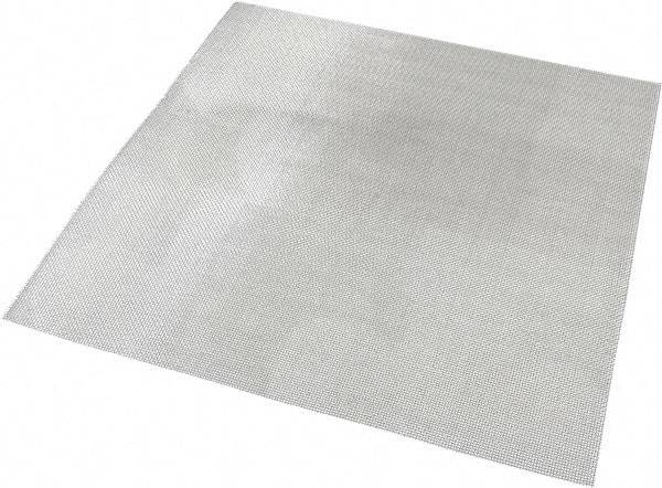 Value Collection - 27 Gage, 0.017 Inch Wire Diameter, 18 x 18 Mesh per Linear Inch, Stainless Steel, Wire Cloth - 0.039 Inch Opening Width, 12 Inch Wide x 12 Inch Stock Length - Apex Tool & Supply